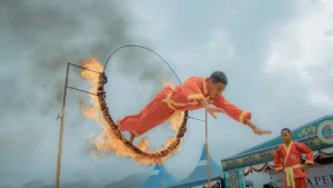 Ekstrakurikuler pencak silat Dayah Perbatasan Darul Amin