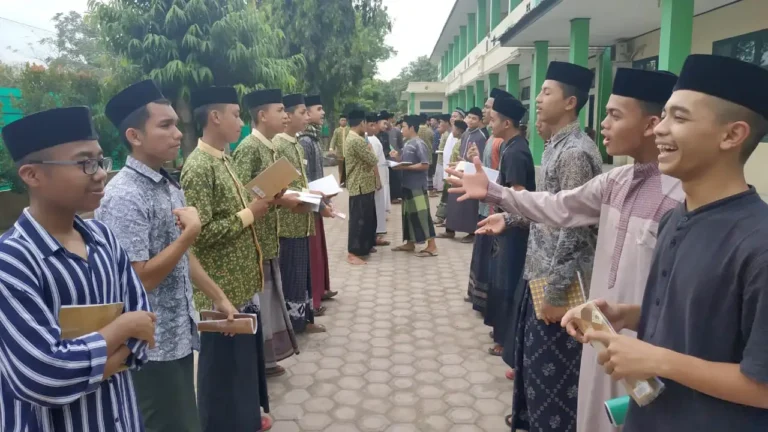 Latihan conversation santri Pesantren Terpadu Almuslim. (Doc Dayah PTA)