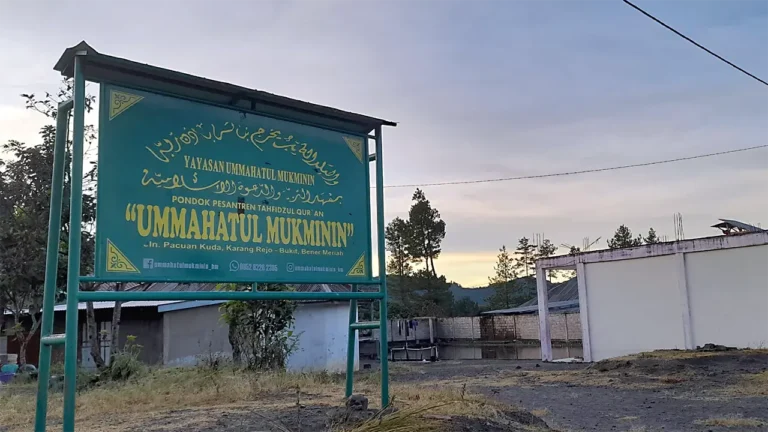 Pesantren Tahfidz Quran Ummahatul Mukminin. (Doc Dayah)