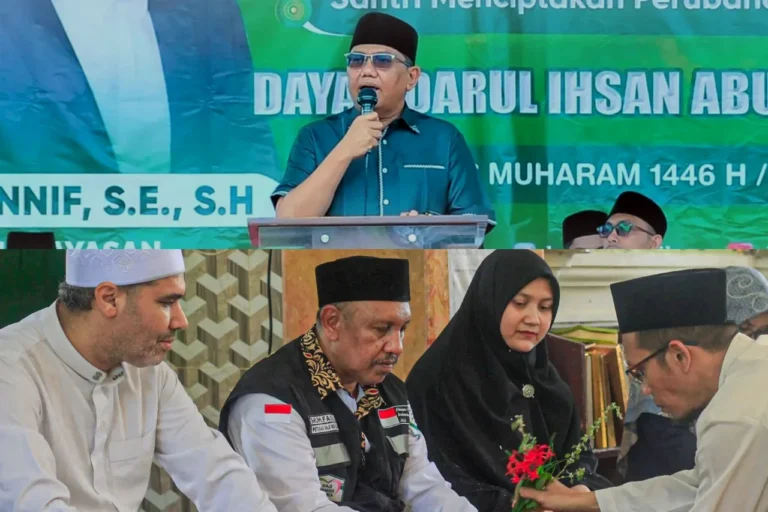 Pimpinan Dayah Darul Ihsan Krueng Kalee. (Doc Dayah)