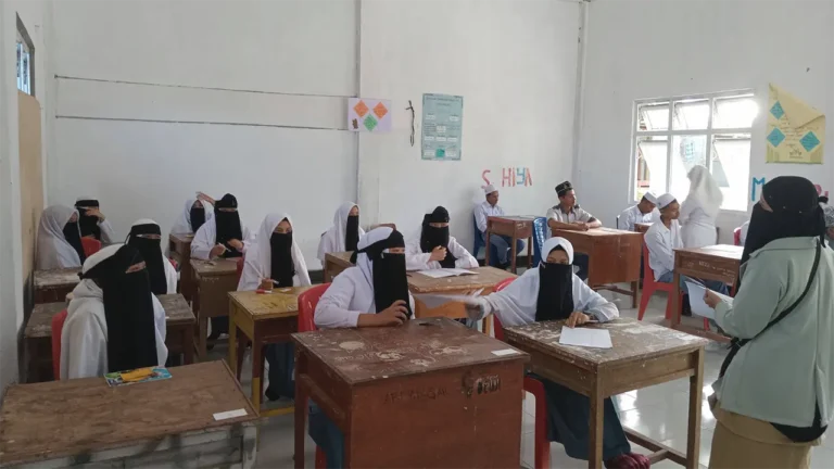 Ruang kelas Dayah Darul Mukhlasin Alur Gading. (Doc Dayah)